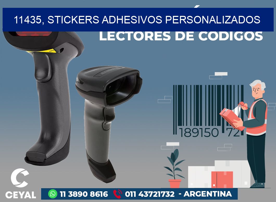 11435, stickers adhesivos personalizados