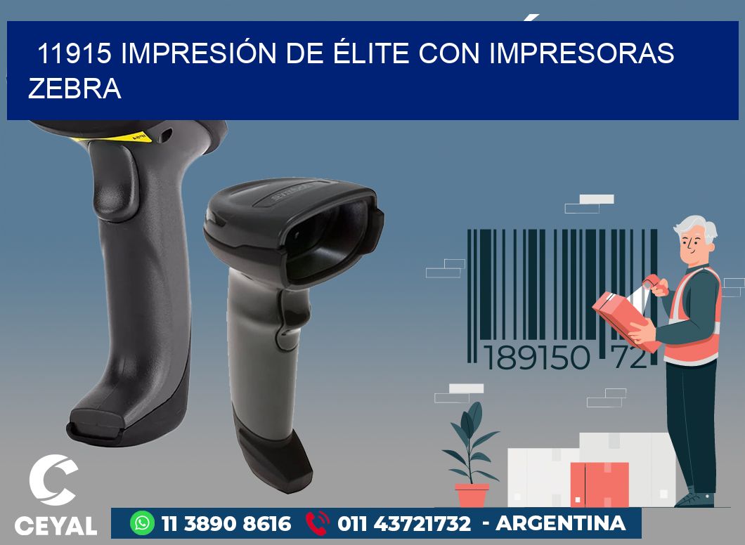 11915 IMPRESIÓN DE ÉLITE CON IMPRESORAS ZEBRA