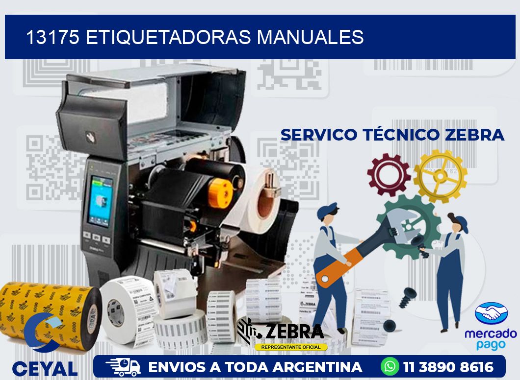 13175 ETIQUETADORAS MANUALES