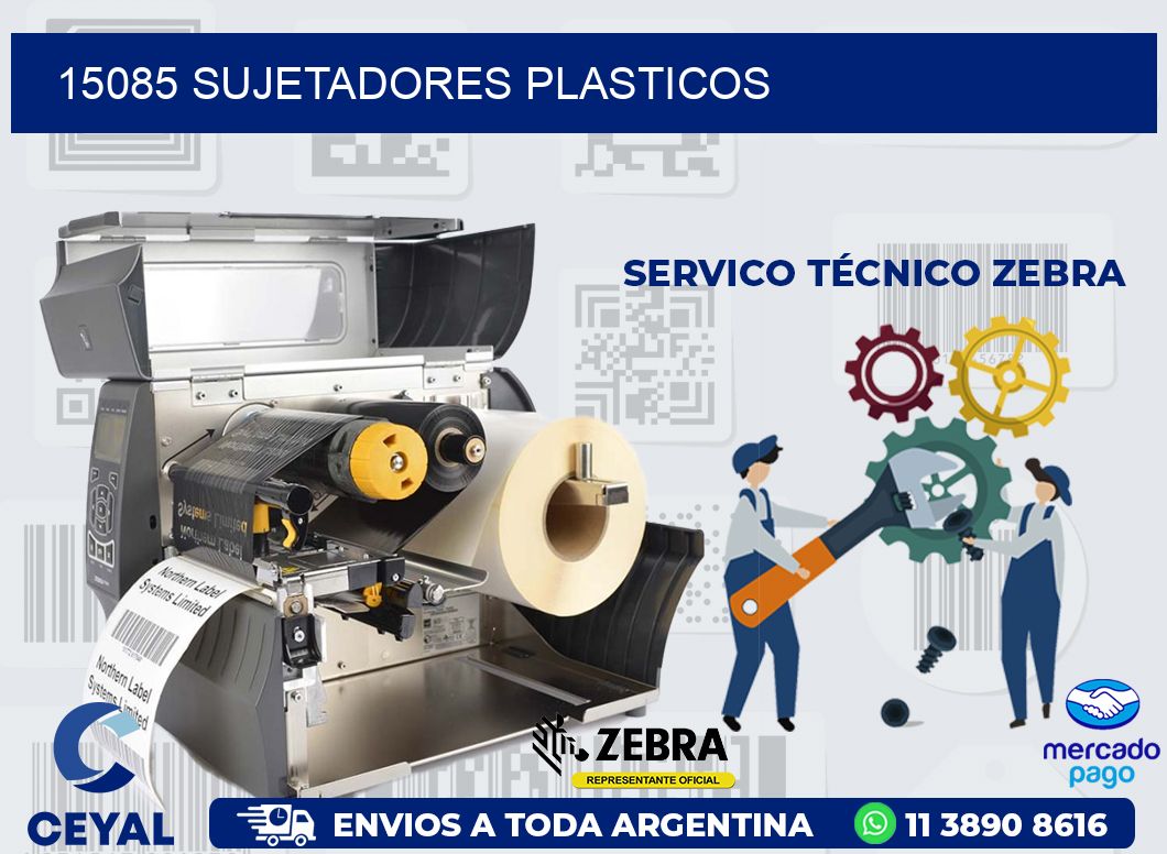 15085 SUJETADORES PLASTICOS