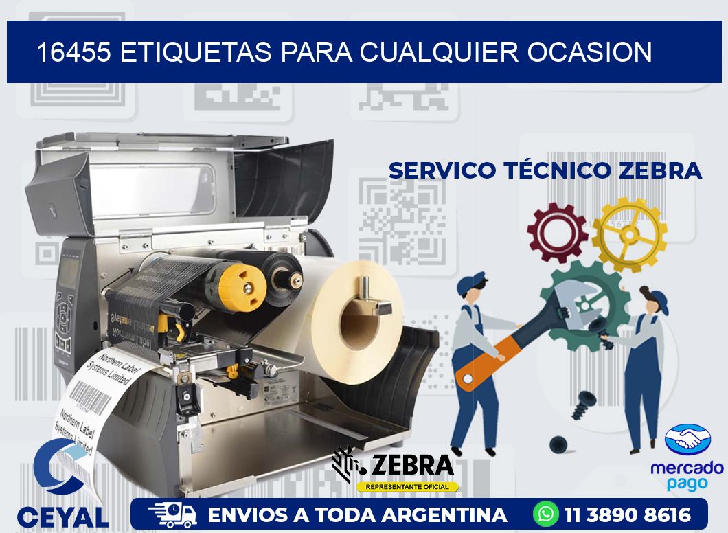 16455 ETIQUETAS PARA CUALQUIER OCASION