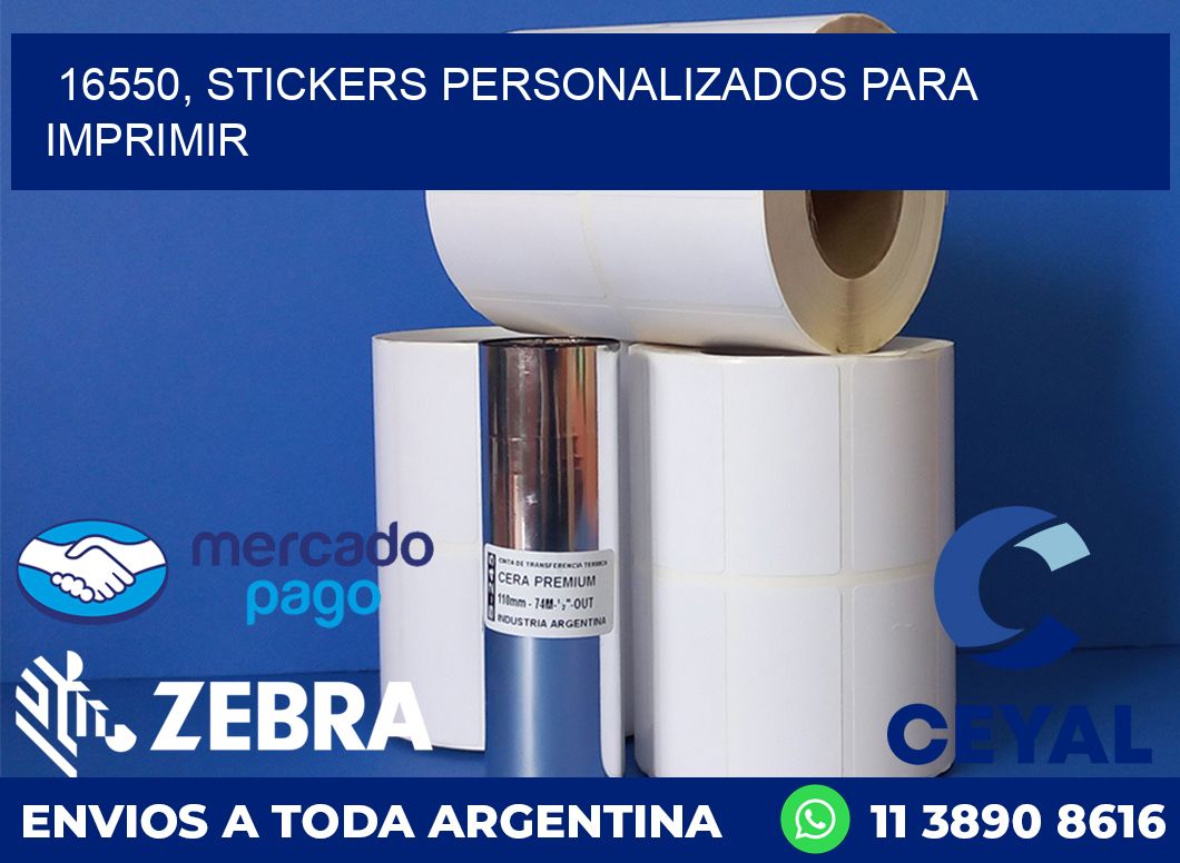 16550, stickers personalizados para imprimir