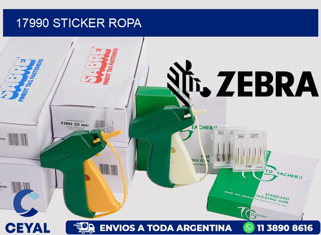 17990 STICKER ROPA