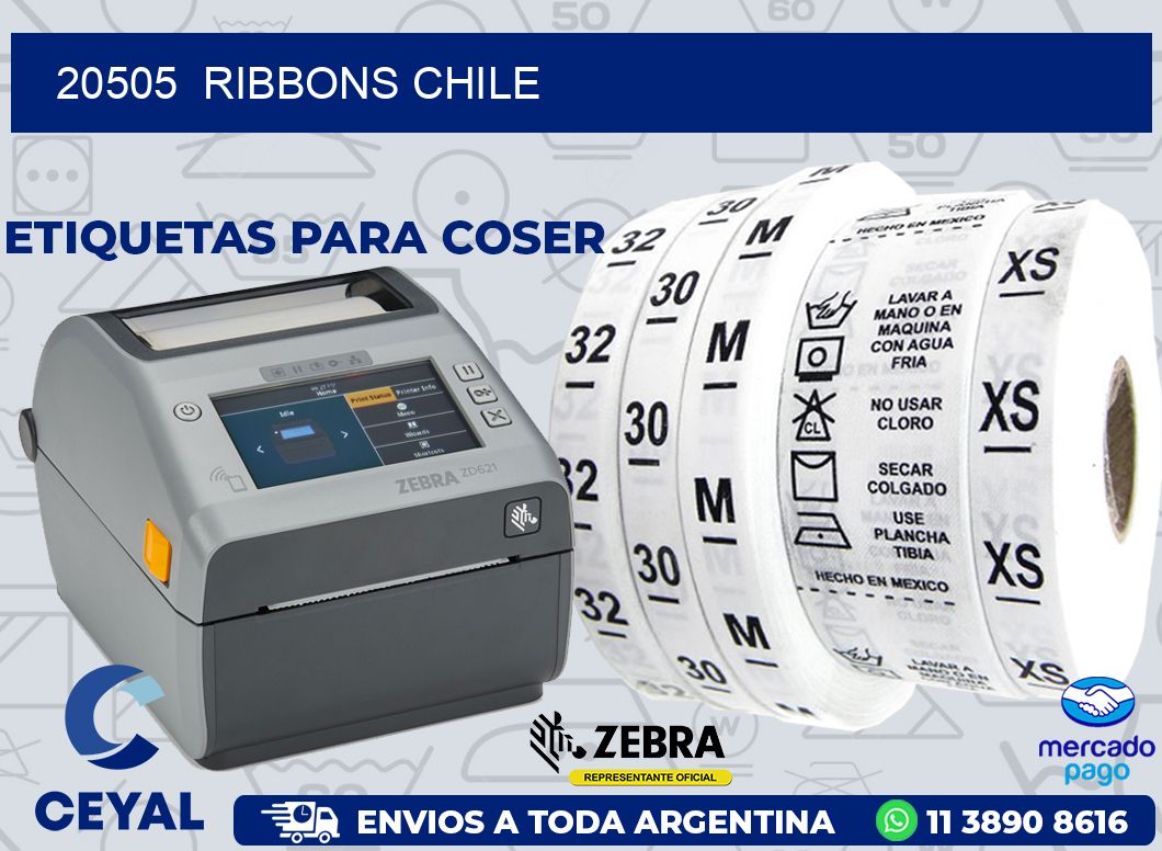 20505  RIBBONS CHILE