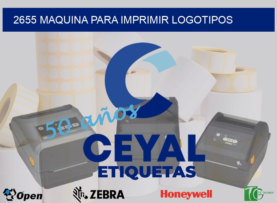 2655 MAQUINA PARA IMPRIMIR LOGOTIPOS