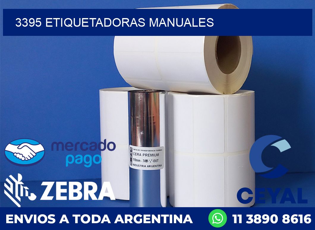 3395 ETIQUETADORAS MANUALES
