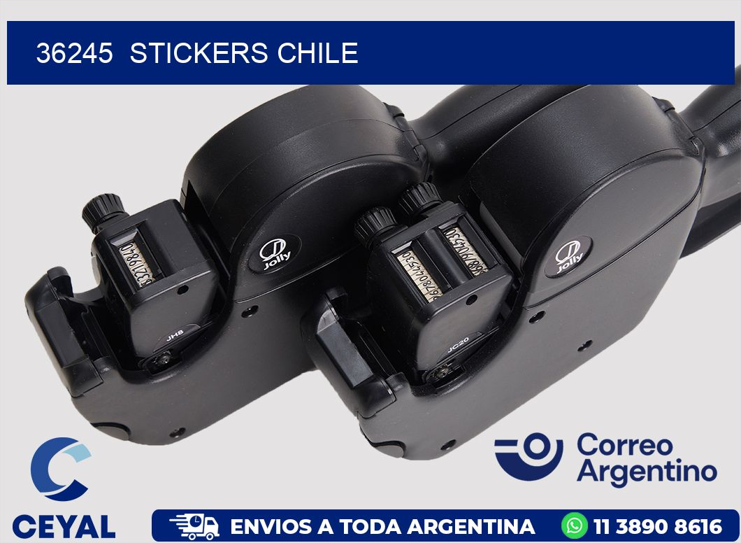 36245  STICKERS CHILE