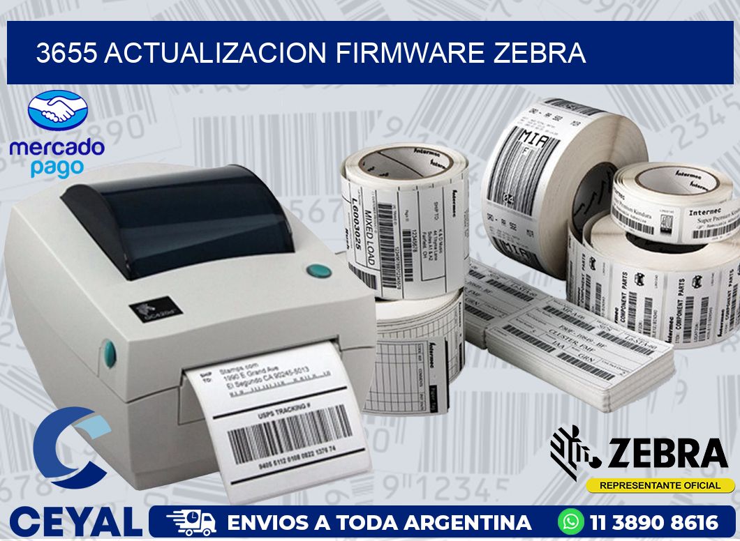 3655 ACTUALIZACION FIRMWARE ZEBRA