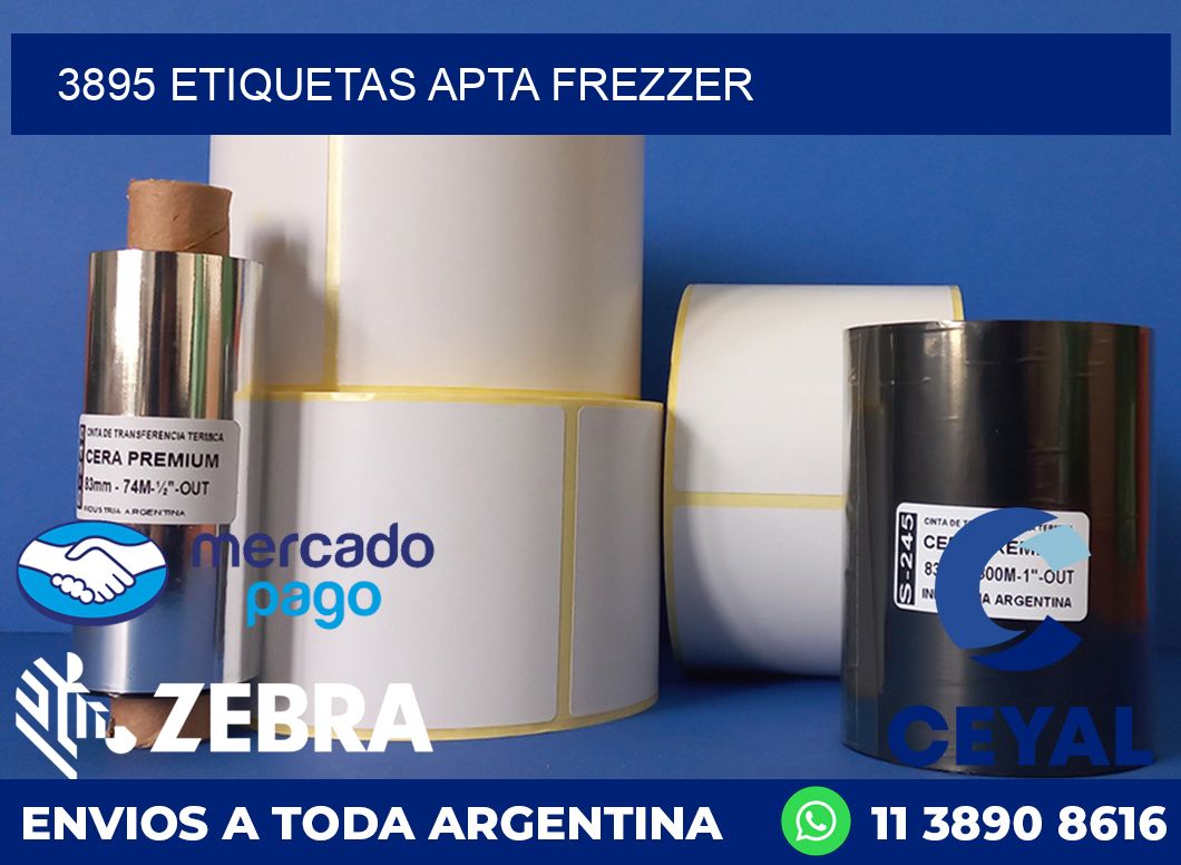 3895 ETIQUETAS APTA FREZZER