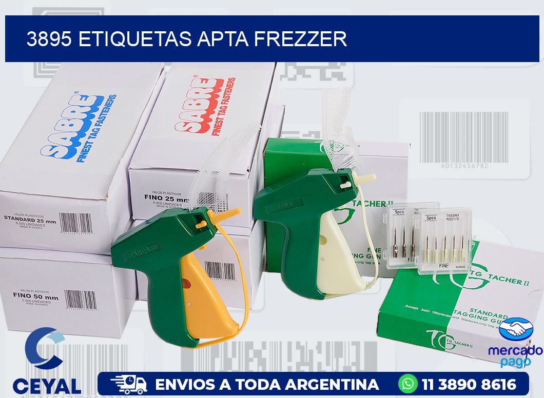 3895 ETIQUETAS APTA FREZZER