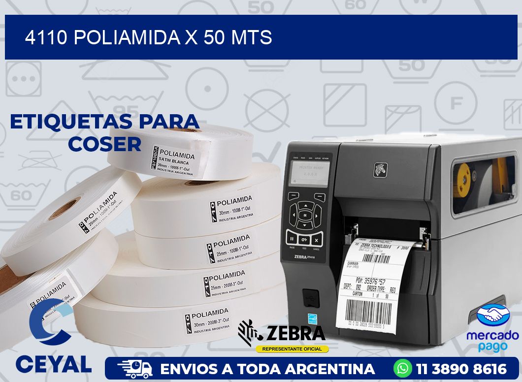 4110 POLIAMIDA X 50 MTS