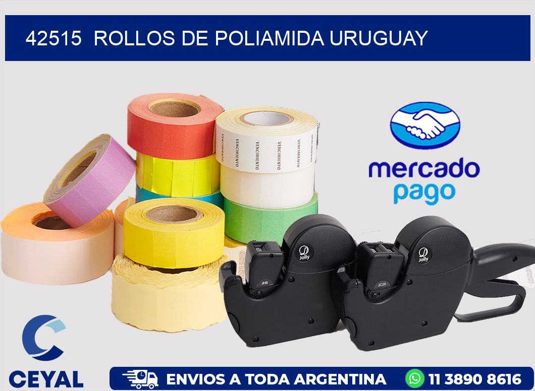 42515 ROLLOS DE POLIAMIDA URUGUAY