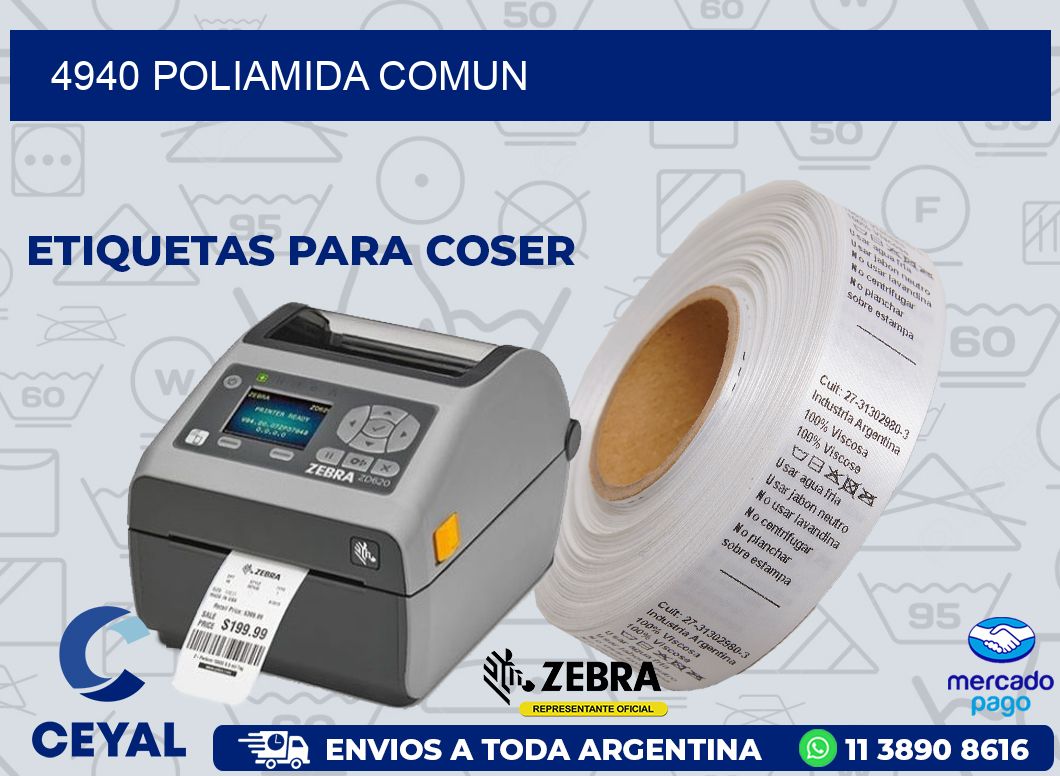 4940 POLIAMIDA COMUN