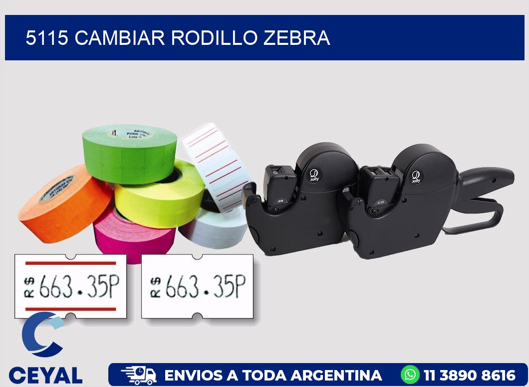 5115 CAMBIAR RODILLO ZEBRA