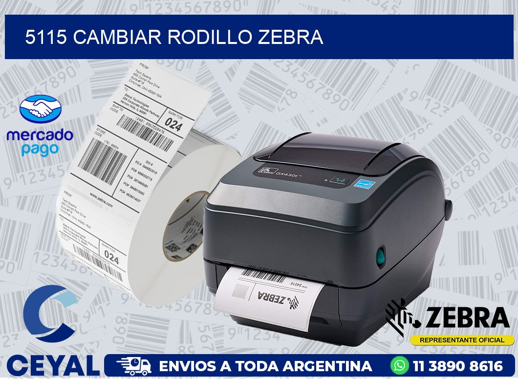 5115 CAMBIAR RODILLO ZEBRA