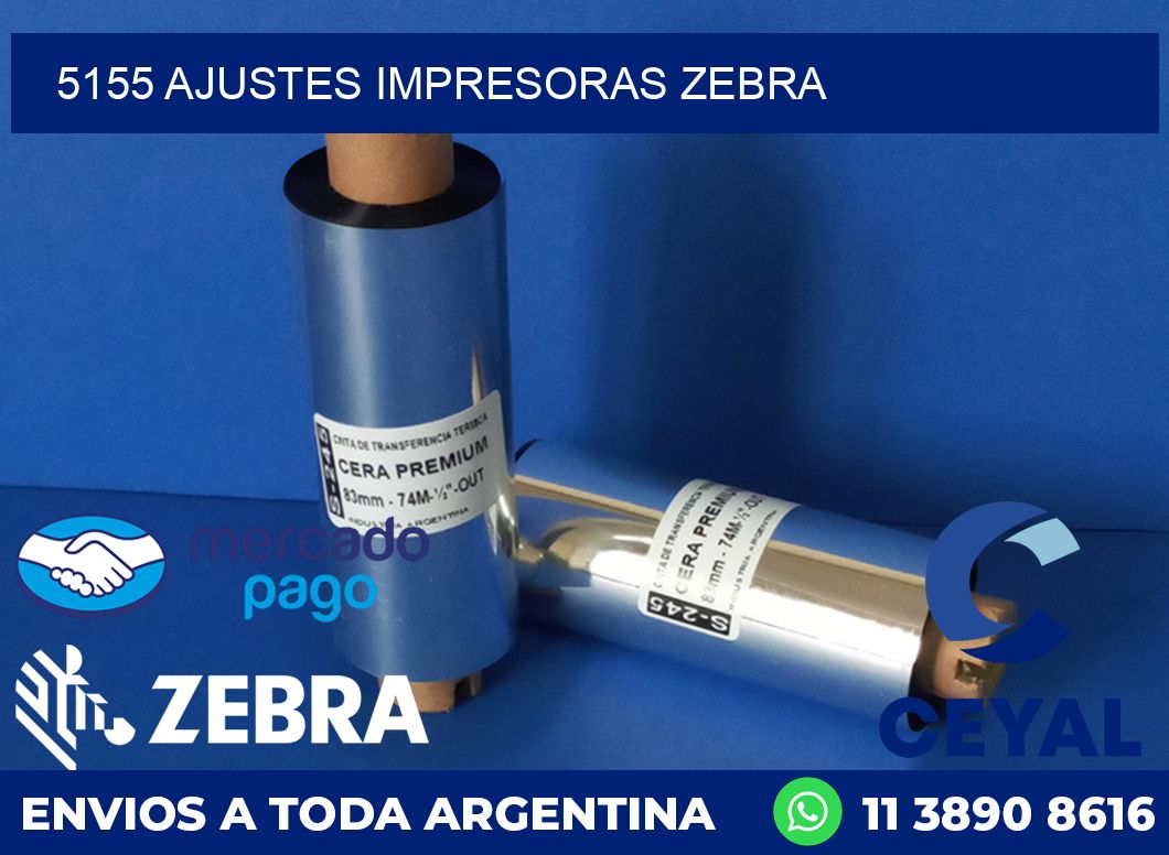 5155 AJUSTES IMPRESORAS ZEBRA