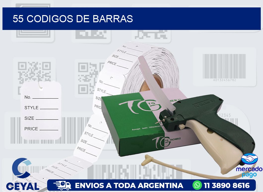 55 CODIGOS DE BARRAS