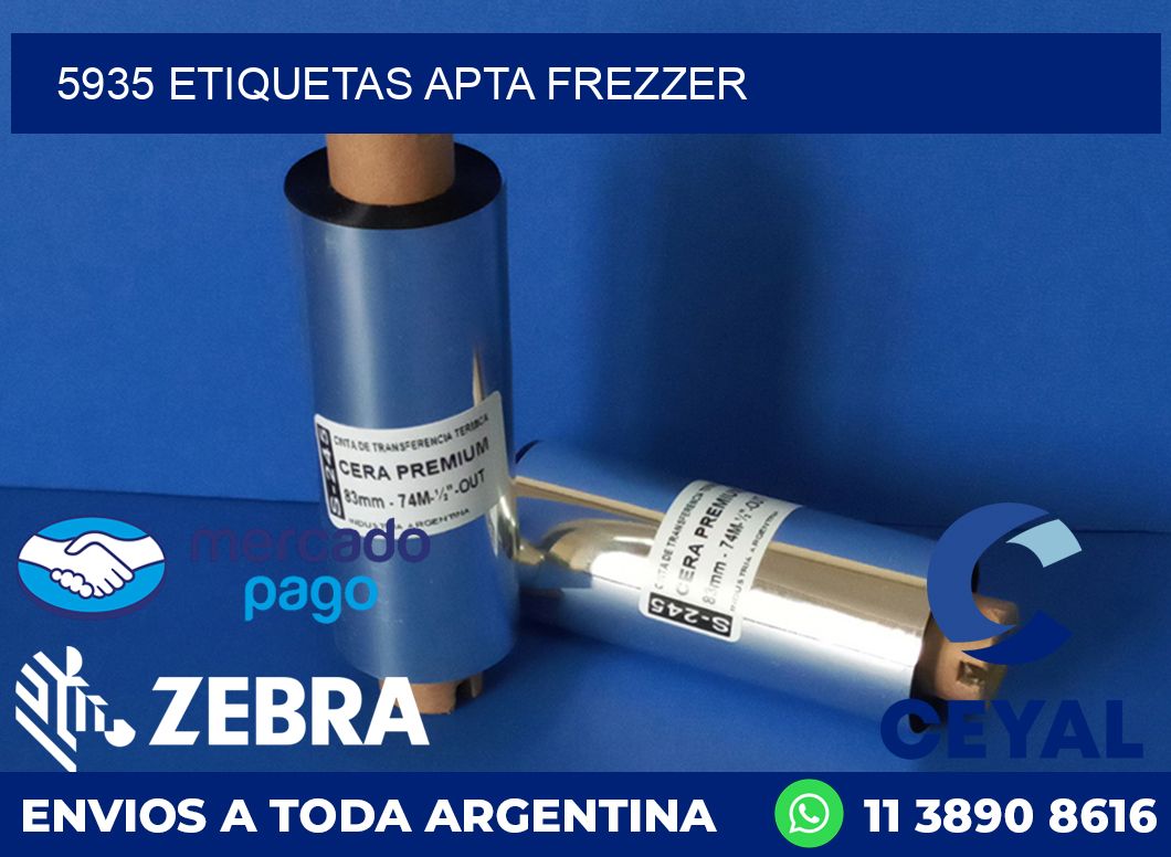 5935 ETIQUETAS APTA FREZZER