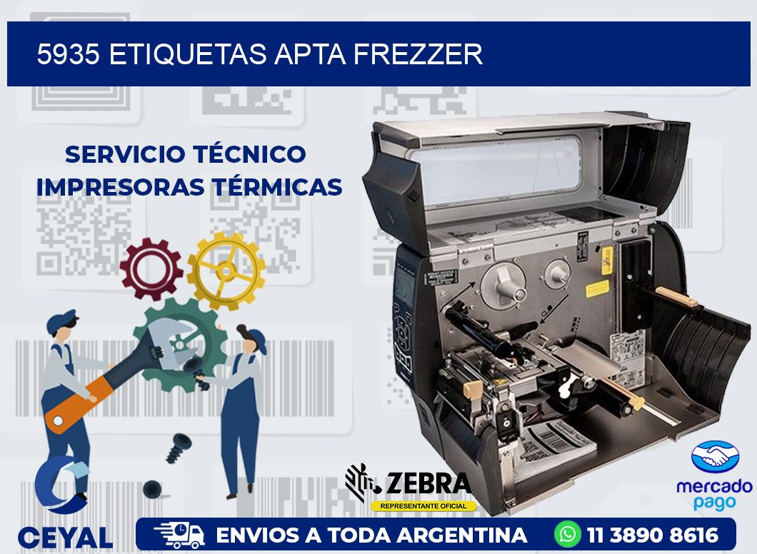 5935 ETIQUETAS APTA FREZZER
