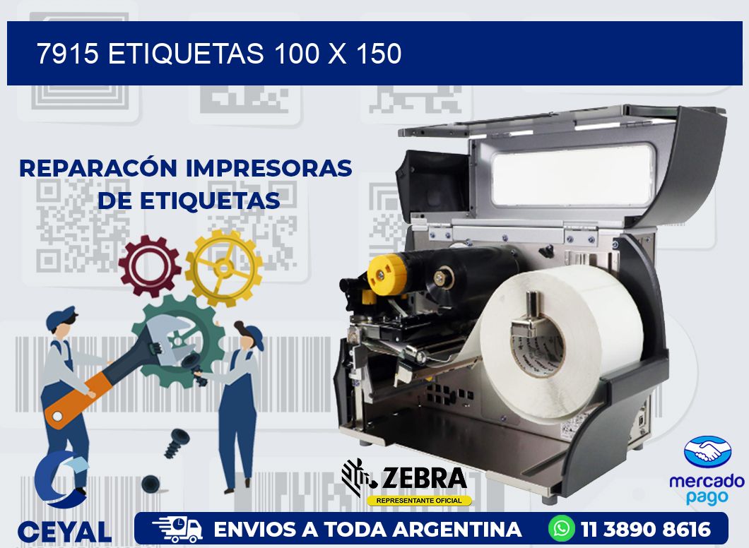 7915 ETIQUETAS 100 X 150