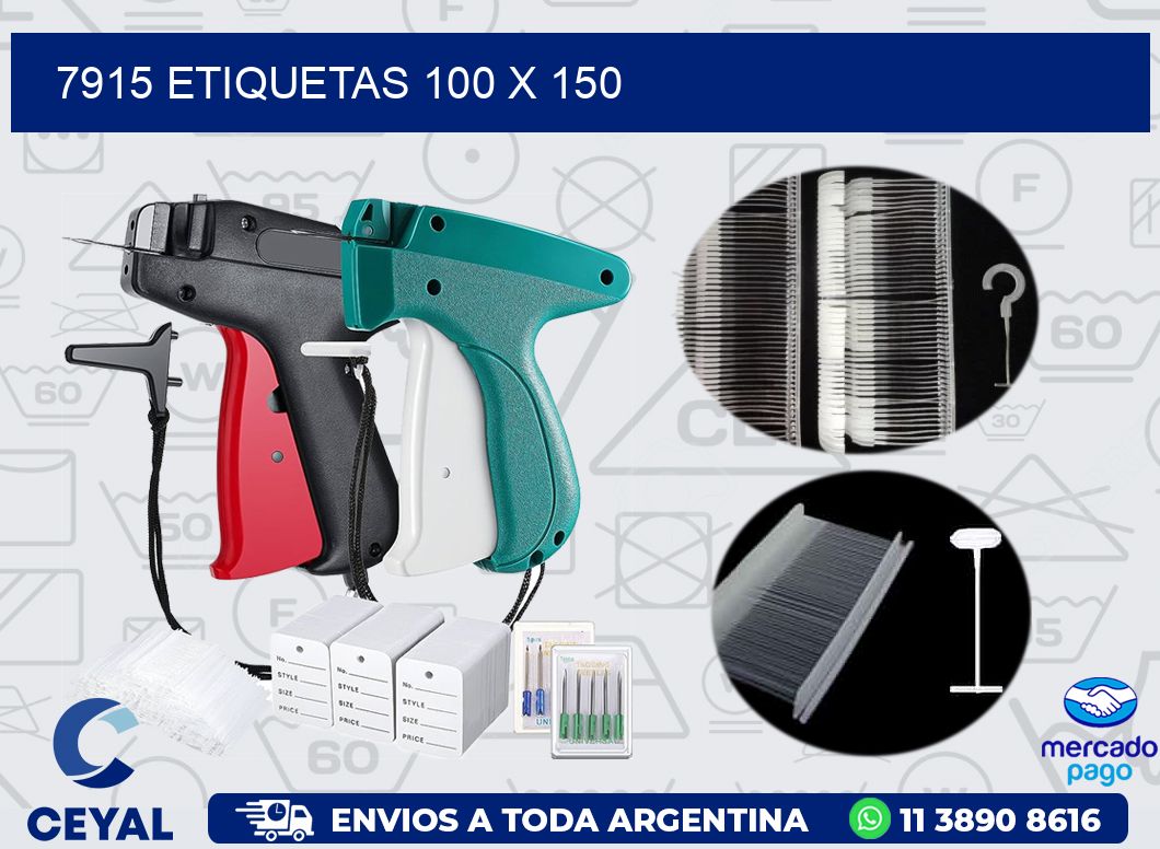 7915 ETIQUETAS 100 X 150