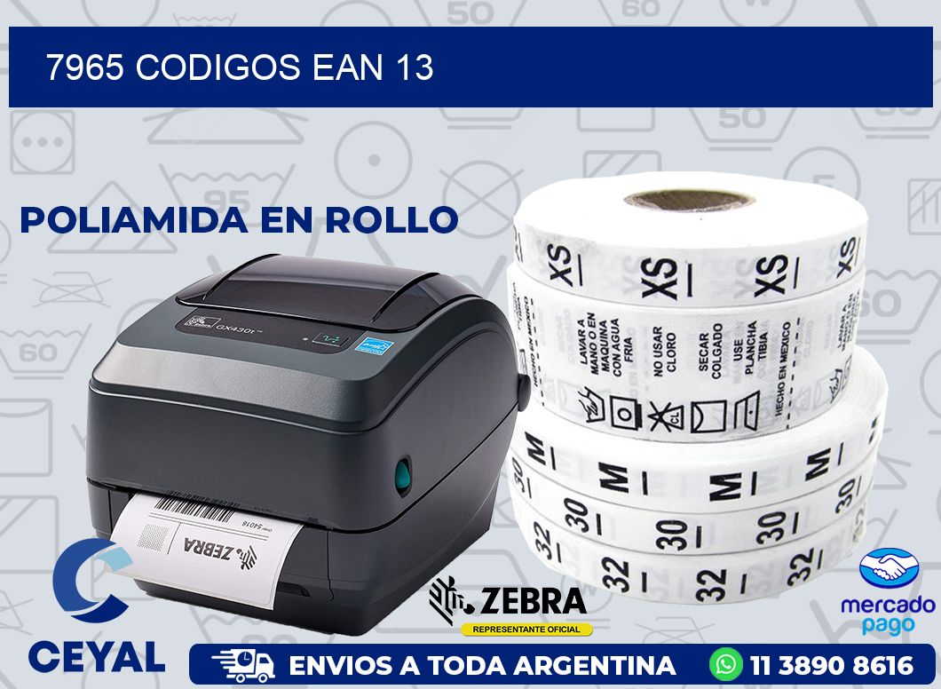 7965 CODIGOS EAN 13