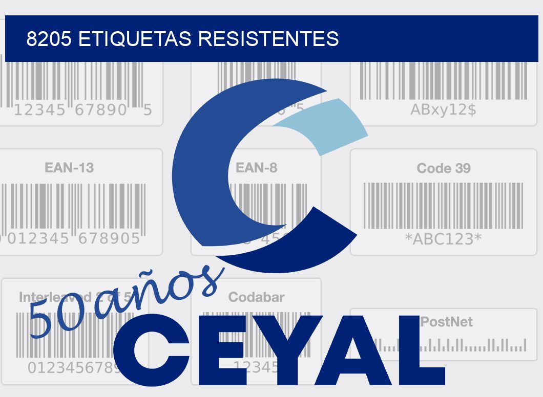 8205 ETIQUETAS RESISTENTES