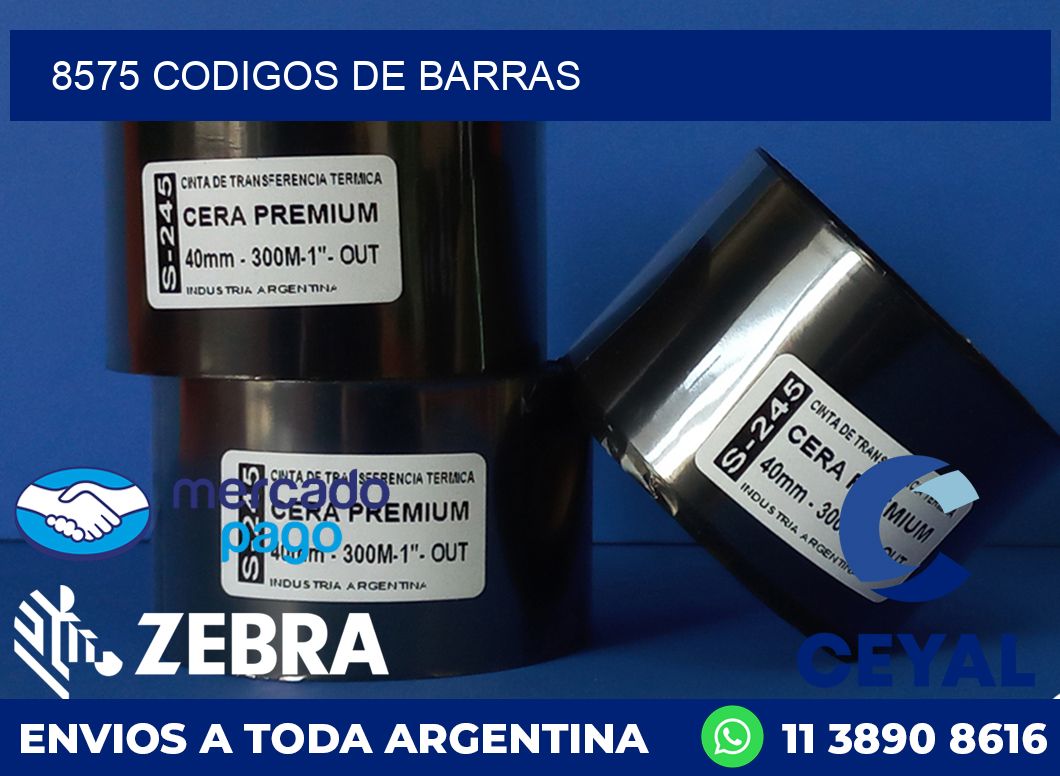 8575 CODIGOS DE BARRAS