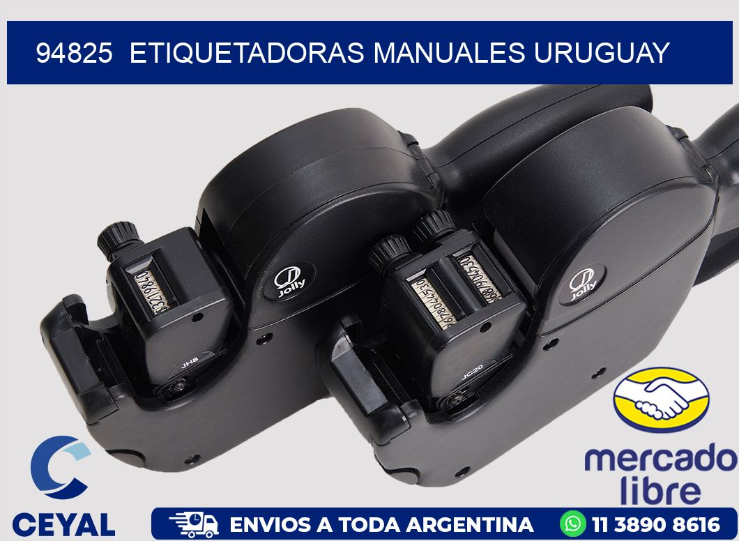 94825  ETIQUETADORAS MANUALES URUGUAY