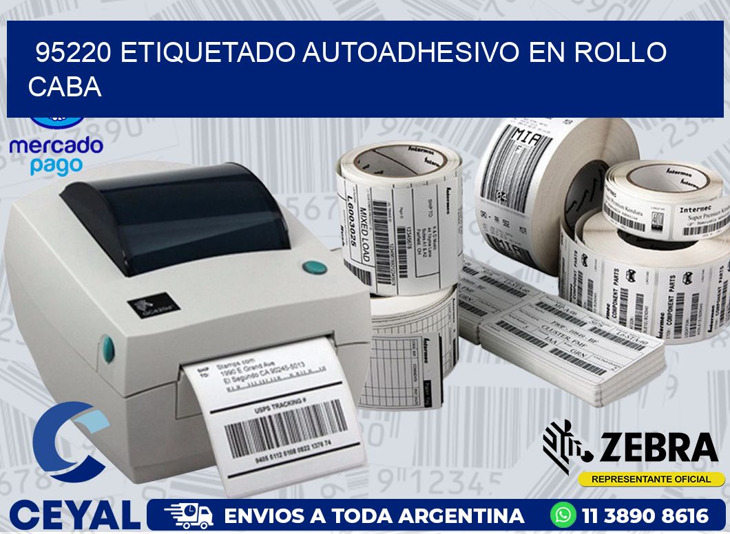 95220 ETIQUETADO AUTOADHESIVO EN ROLLO CABA