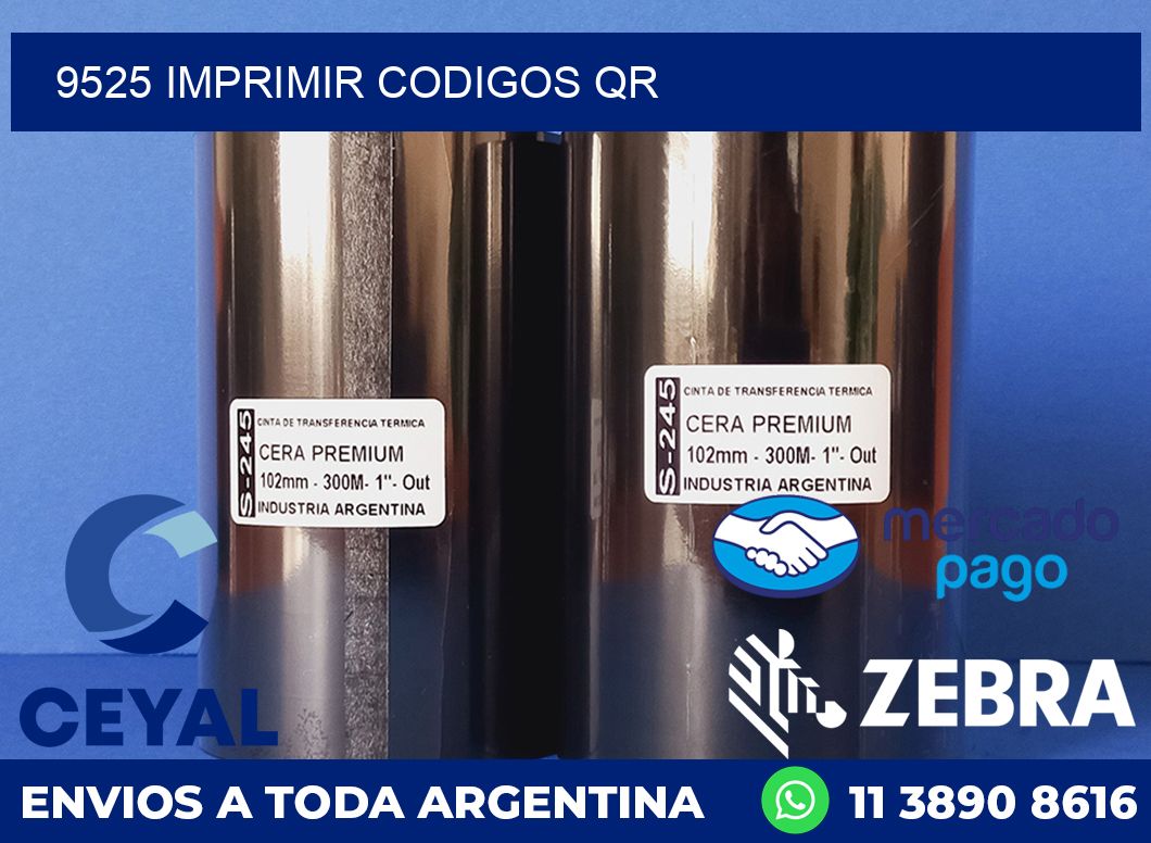 9525 IMPRIMIR CODIGOS QR