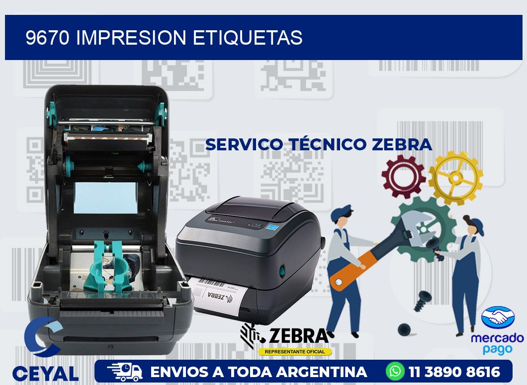 9670 IMPRESION ETIQUETAS