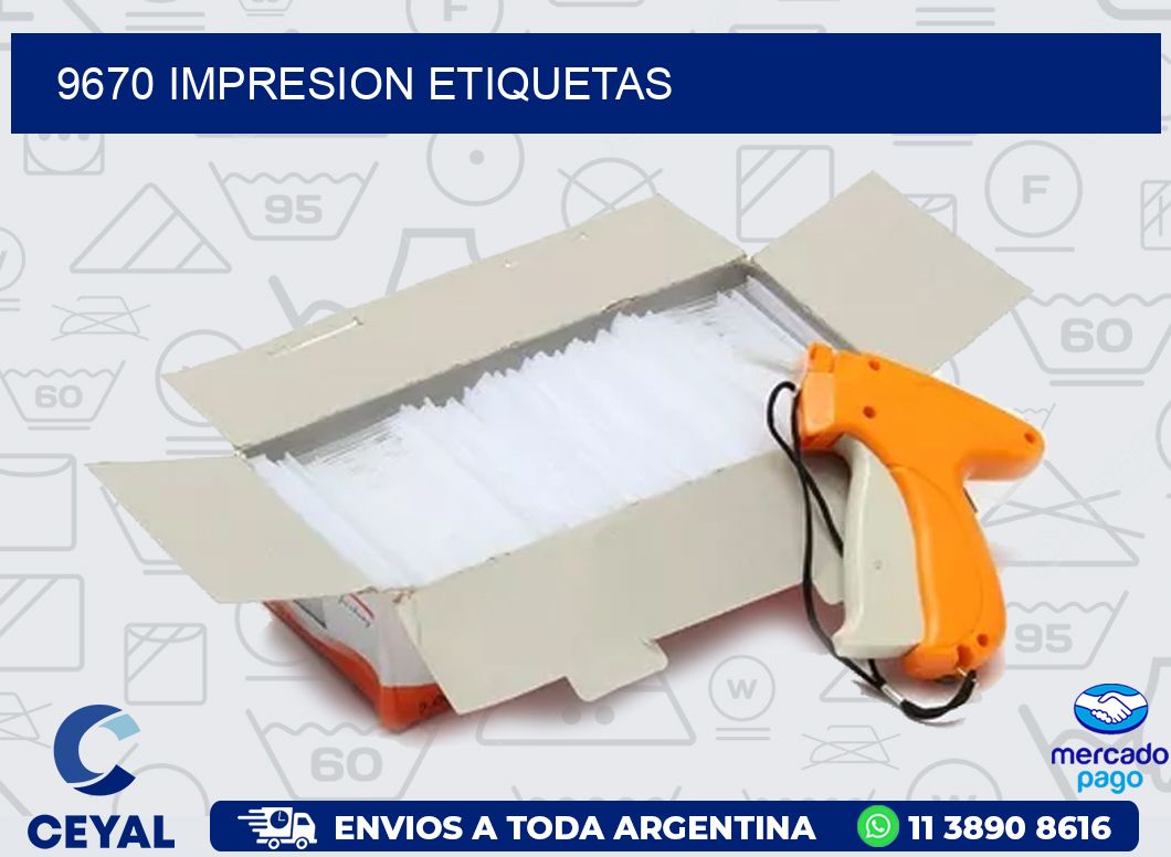 9670 IMPRESION ETIQUETAS