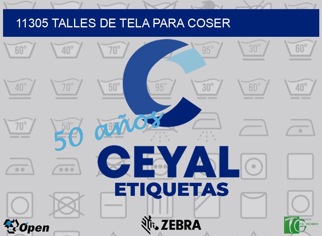 11305 TALLES DE TELA PARA COSER