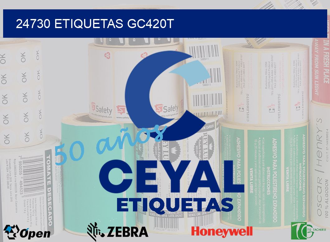 24730 ETIQUETAS GC420T