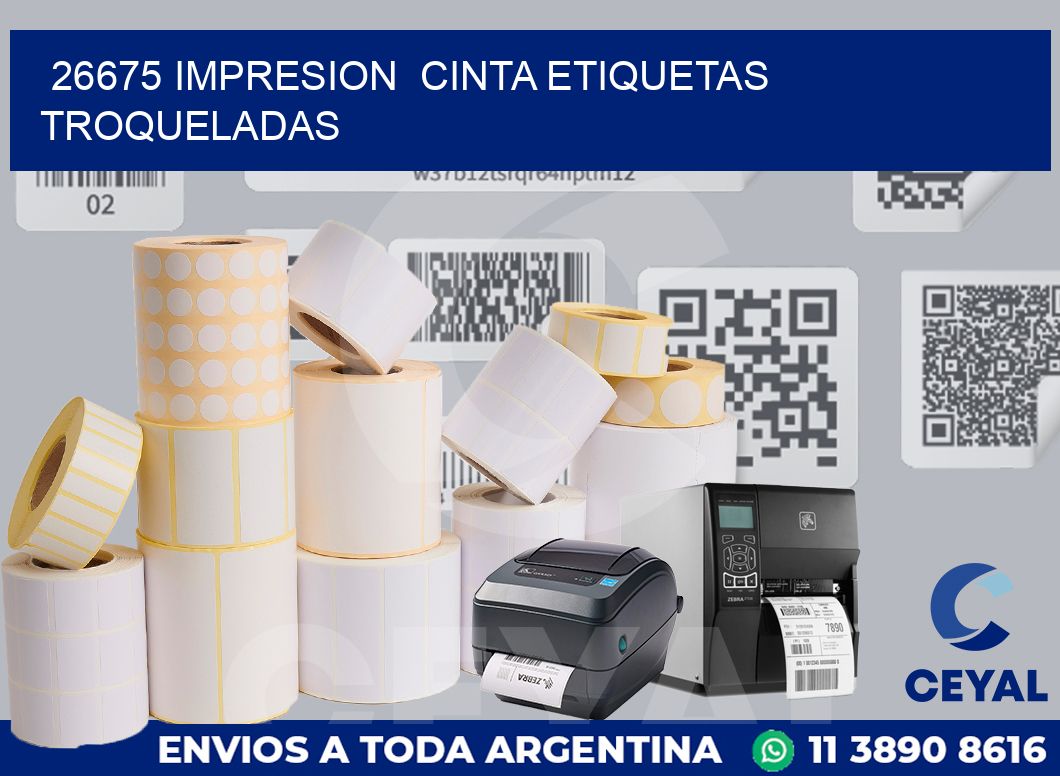 26675 impresion  cinta etiquetas troqueladas