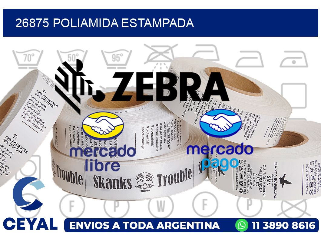 26875 POLIAMIDA ESTAMPADA