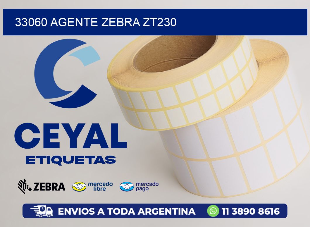 33060 AGENTE ZEBRA ZT230