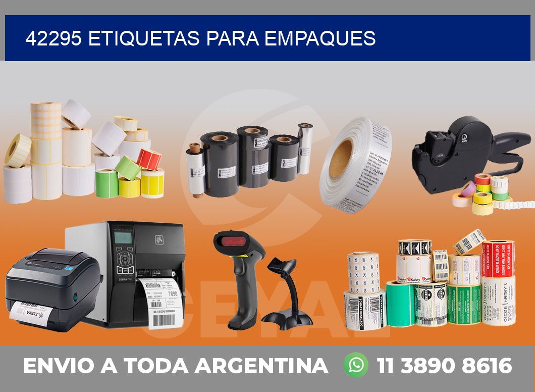 42295 ETIQUETAS PARA EMPAQUES