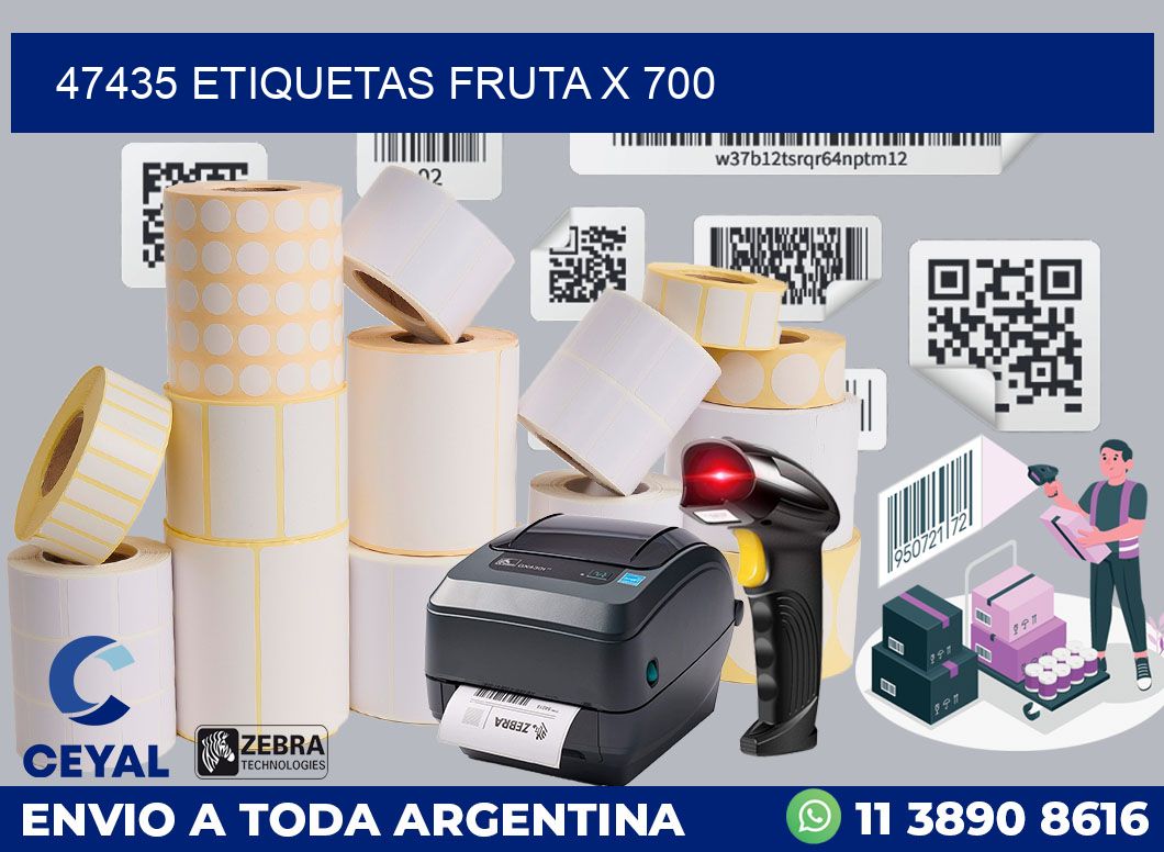 47435 etiquetas fruta x 700