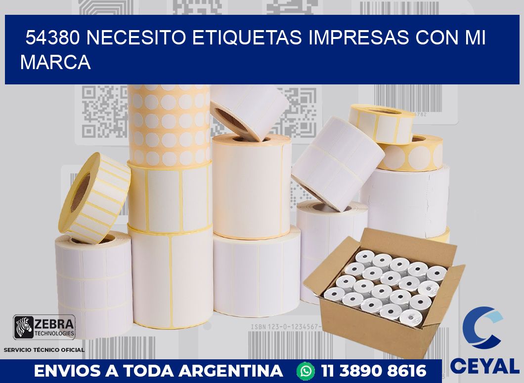 54380 NECESITO ETIQUETAS IMPRESAS CON MI MARCA
