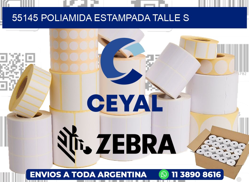 55145 POLIAMIDA ESTAMPADA TALLE S