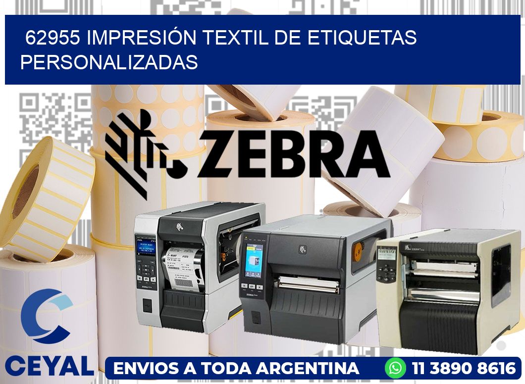 62955 IMPRESIÓN TEXTIL DE ETIQUETAS PERSONALIZADAS