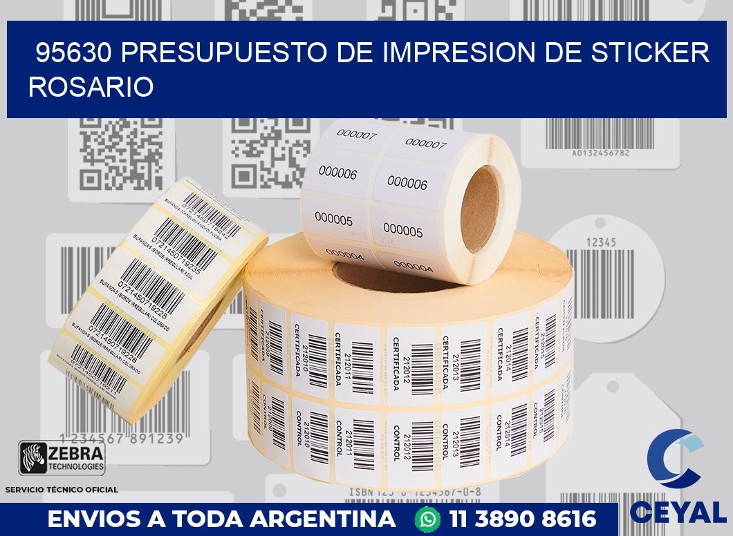 95630 PRESUPUESTO DE IMPRESION DE STICKER ROSARIO