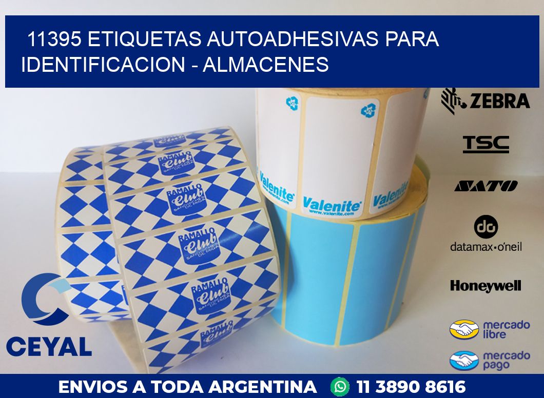 11395 ETIQUETAS AUTOADHESIVAS PARA IDENTIFICACION – ALMACENES