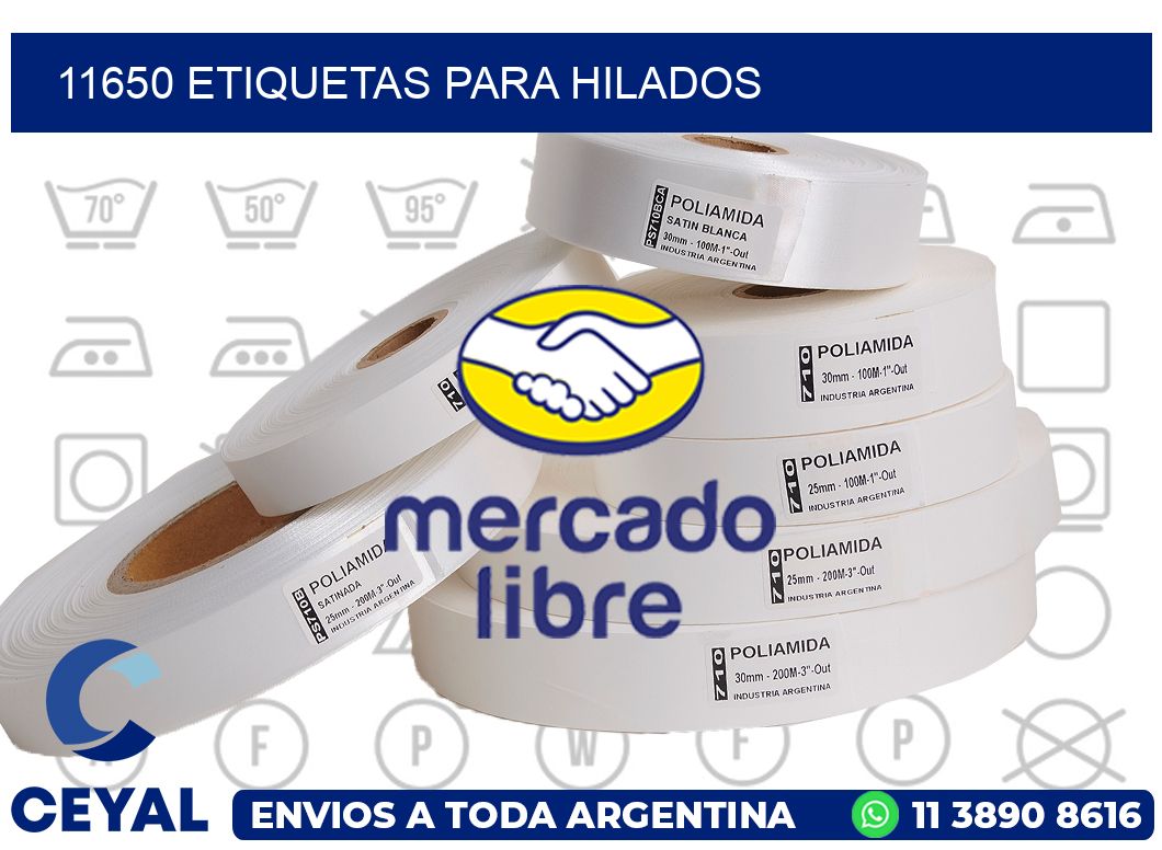 11650 ETIQUETAS PARA HILADOS