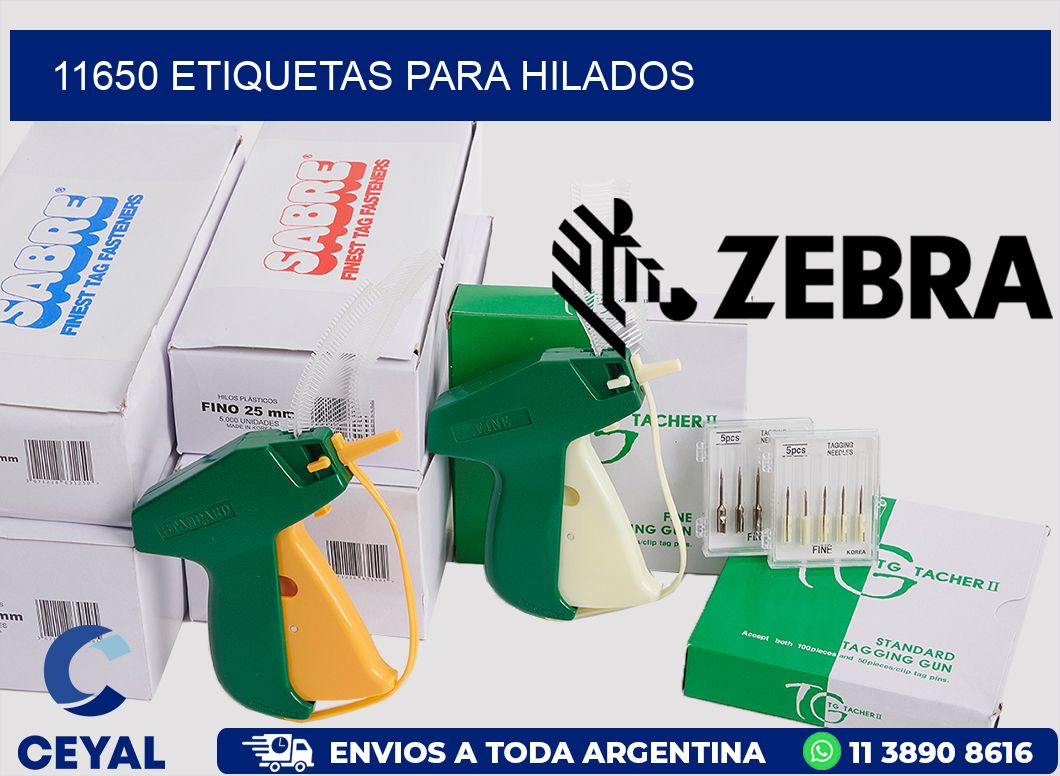 11650 ETIQUETAS PARA HILADOS