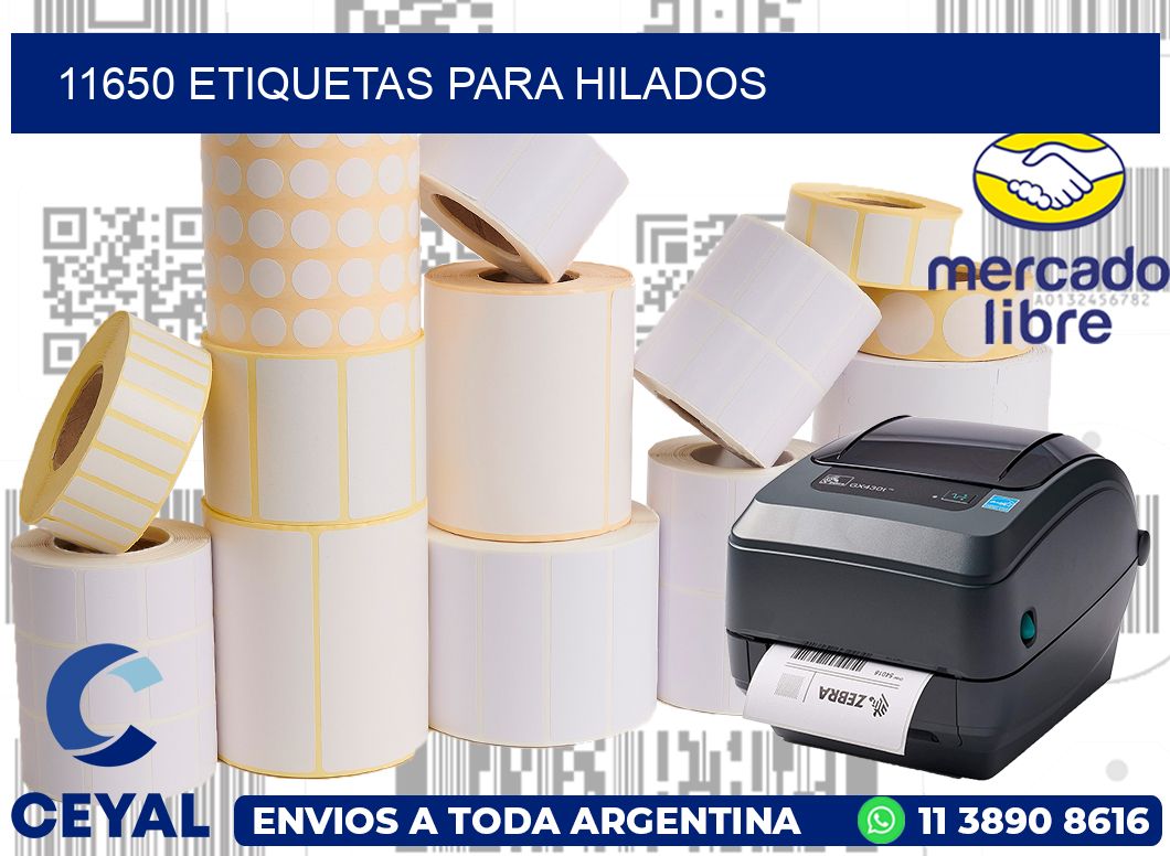 11650 ETIQUETAS PARA HILADOS