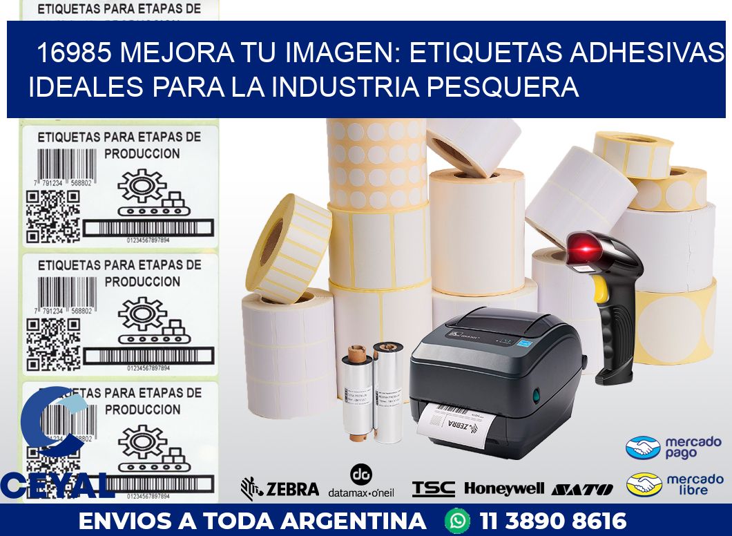 16985 MEJORA TU IMAGEN: ETIQUETAS ADHESIVAS IDEALES PARA LA INDUSTRIA PESQUERA