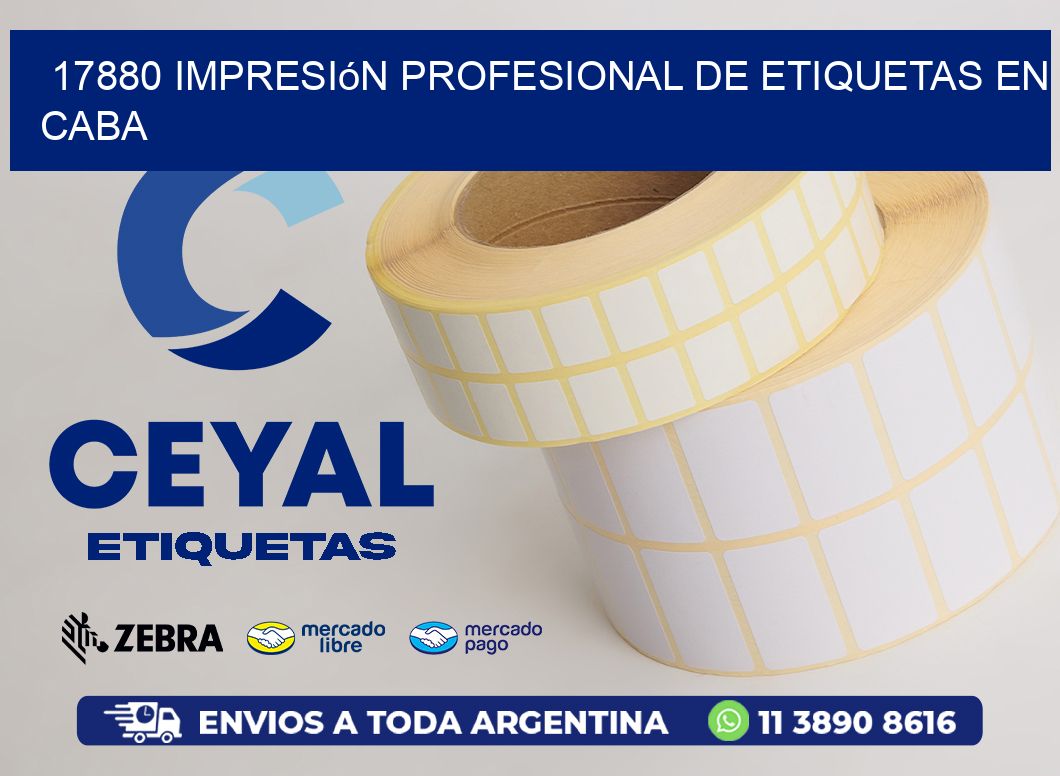 17880 Impresión Profesional de Etiquetas en CABA